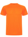Kinder Sportshirt Montecarlo Roly CA0425 Fluo Oranje